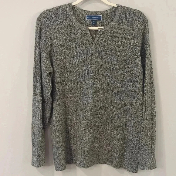 Sweater‎ Henley size XL Gray - Picture 1 of 9